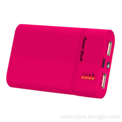 Power Banks with Capacity 8,400mAh, LED Lighting, Dual USB Output Port